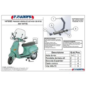 WINDSHIELD FABBRI CLEAR TUV