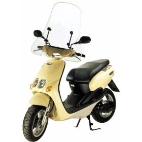 Parabrezza scooter FABBRI top alto 700x700mm con finiture verniciate