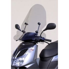 Parabrezza scooter FABBRI top alto 685x715mm con finiture verniciate