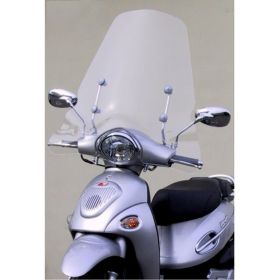 Parabrezza scooter FABBRI top alto 680x590mm con finiture verniciate