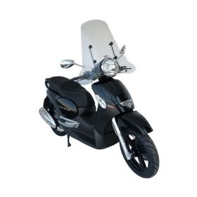 Parabrezza scooter FABBRI top alto 750x450mm con finiture verniciate