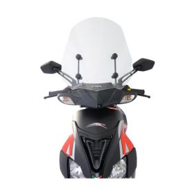 Parabrezza scooter FABBRI top alto 490x540mm con finiture verniciate