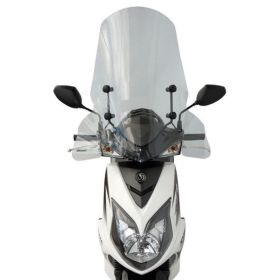Parabrezza scooter FABBRI top alto 670x695mm con finiture verniciate