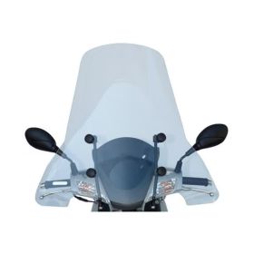 Parabrezza scooter FABBRI top alto 725x670mm con finiture verniciate