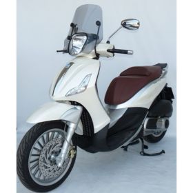 FABBRI Light Smoke Scooter Windscreen 400x250mm