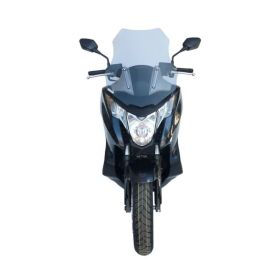 FABBRI Clear Smoke Scooter Windscreen 485x530mm