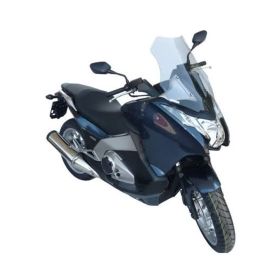 FABBRI Clear Smoke Scooter Windscreen 485x530mm