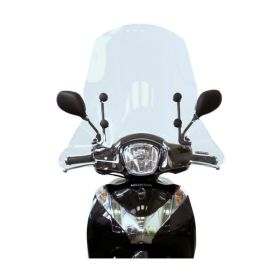 Parabrezza scooter FABBRI top alto 685x505mm con finiture verniciate