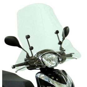 FABBRI top high scooter windshield 685x505mm with painted finishes