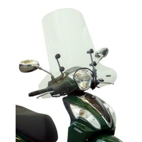 FABBRI top high scooter windshield 695x490mm with painted finishes