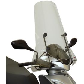 Parabrezza scooter FABBRI top alto 695x620mm con finiture verniciate