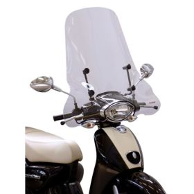 Parabrezza scooter FABBRI top alto 695x575mm con finiture verniciate