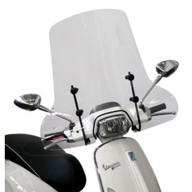 FABBRI top high scooter windshield 740x520mm with painted finishes