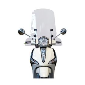 Parabrezza scooter FABBRI top alto 670x545mm con finiture verniciate