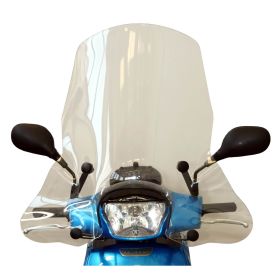 FABBRI Transparent Windscreen Scooter 730x500mm