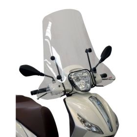 Parabrezza scooter FABBRI top alto trasparente 700x500mm