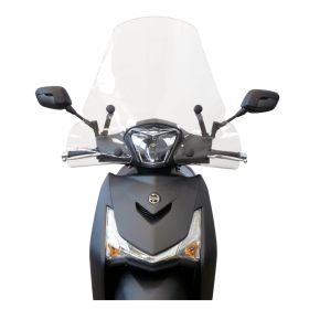 Parabrezza scooter FABBRI trasparente top alto 685x480mm