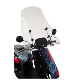 Parabrezza scooter FABBRI trasparente top alto 660x700mm