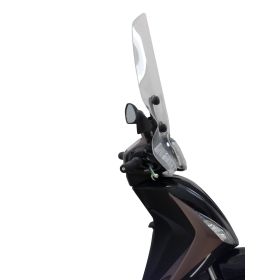 Parabrezza scooter FABBRI trasparente top alto 690x490mm