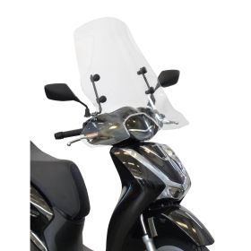 Parabrezza scooter FABBRI trasparente top alto 710x520mm