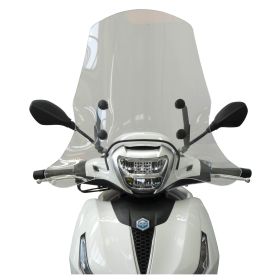 Parabrezza scooter FABBRI trasparente top alto 685x500mm