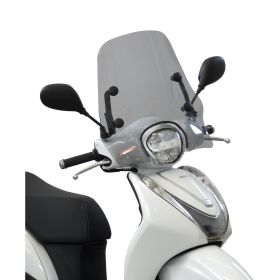 Parabrezza scooter FABBRI fumé chiaro summer 450x355mm