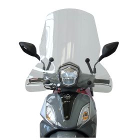 Parabrezza scooter FABBRI trasparente top alto 700x495mm