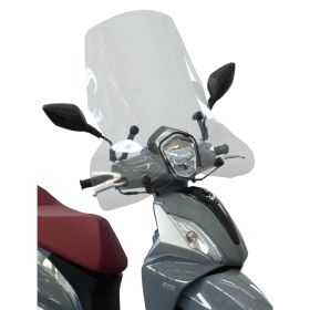 Parabrezza scooter FABBRI trasparente top alto 700x495mm