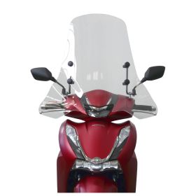 Parabrezza scooter FABBRI trasparente top alto 730x640mm
