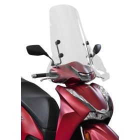 Parabrezza scooter FABBRI trasparente top alto 730x640mm