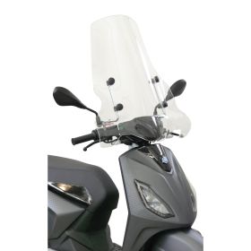 Parabrezza scooter FABBRI trasparente top alto 690x690mm