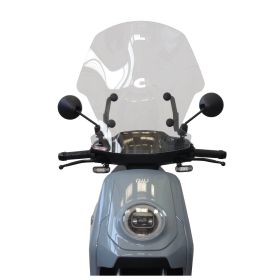 Parabrezza scooter FABBRI trasparente top 550x565mm