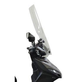 Parabrezza scooter FABBRI trasparente top alto 690x695mm