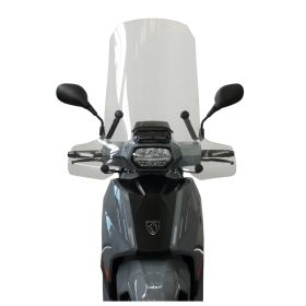 Parabrezza scooter FABBRI trasparente top alto 710x470mm