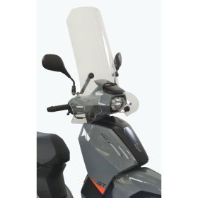 Parabrezza scooter FABBRI trasparente top alto 710x470mm