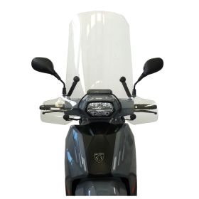 Parabrezza scooter FABBRI trasparente top alto 710x510mm