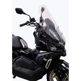 Parabrezza scooter FABBRI trasparente top alto per Sym adx 125