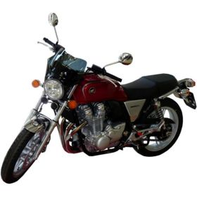 Cupolino moto universale FABBRI fumé chiaro naked-sport-touring 370x230mm