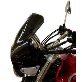 Cupolino moto universale FABBRI fumé chiaro naked-sport-touring 370x230mm