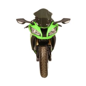Cupolino moto FABBRI nero double bubble 350x380mm