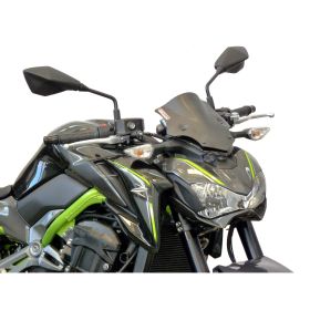 FABBRI motorcycle windshield black naked-sport-touring 230x250mm