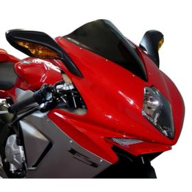 FABBRI Dunkelrauch Doppelblase Motorradverkleidung für MV Augusta