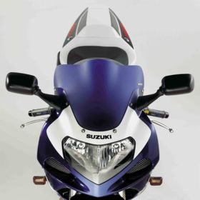 Cupolino moto FABBRI trasparente double bubble per Suzuki gsxr 600/750/1000