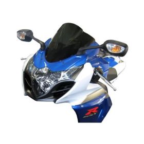 FABBRI Dunkelrauch Doppelblase Motorradwindschild für Suzuki GSXR 1000