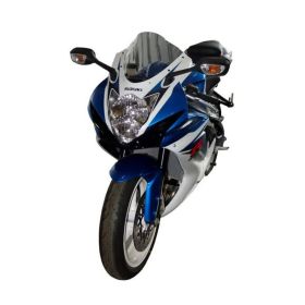 FABBRI Klar Rauch Doppelblase Windschild für Suzuki GSXR 600/750