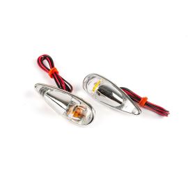 Frecce Str8 fender Cromato/trasparente Arancio
