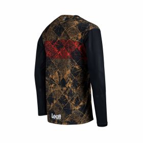 LEATT Gravity 3.0 Maillot VTT Marron/Noir Timber Manches Longues IceYarn