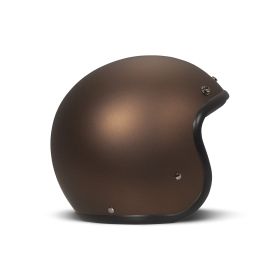 Casco Jet Cafe Racer DMD RETRO Caffè Opaco