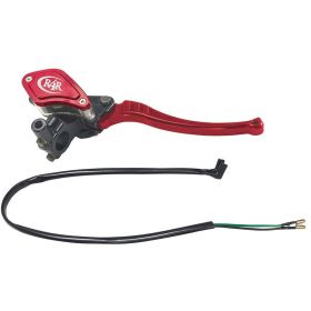 Universal Front Brake Pump R4RACING Black/Red