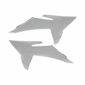 Gray ACERBIS radiator side panels for KTM